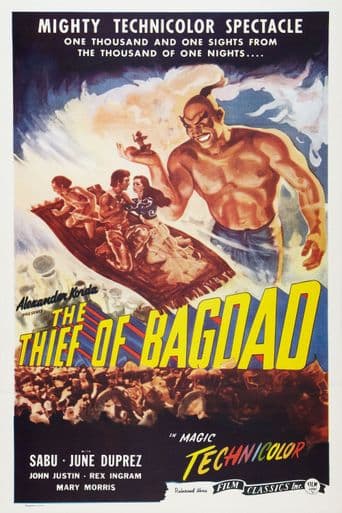 The Thief of Bagdad poster art