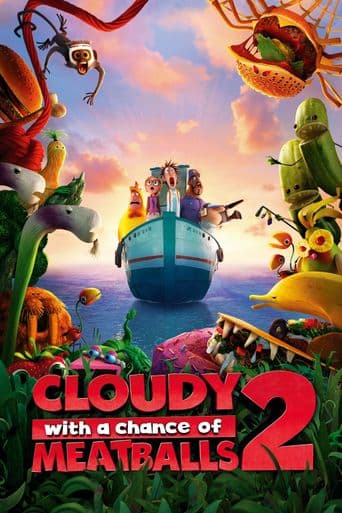 Cloudy With a Chance of Meatballs 2 poster art