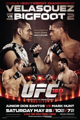 UFC 160: Velasquez vs. Silva poster art