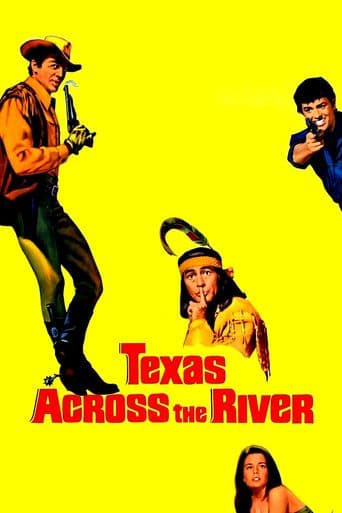 Texas Across the River poster art