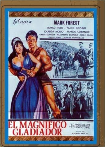 Il magnifico gladiatore poster art