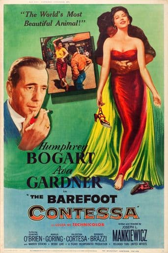 The Barefoot Contessa poster art