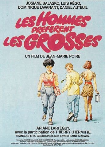 Les hommes préfèrent les grosses poster art