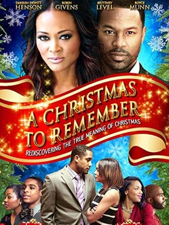 A Christmas to Remember poster art