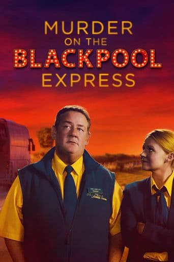 Murder on the Blackpool Express poster art