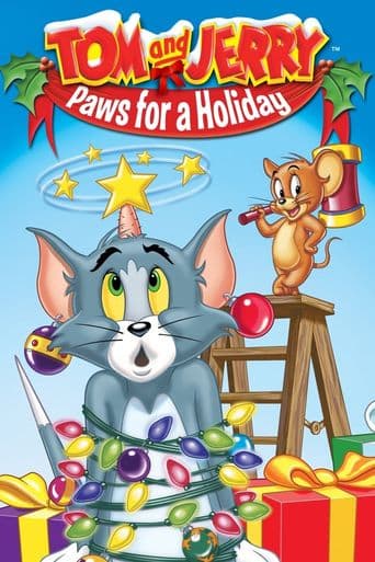 Tom and Jerry: Paws for a Holiday poster art