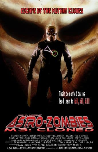 Astro Zombies: M3 - Cloned poster art