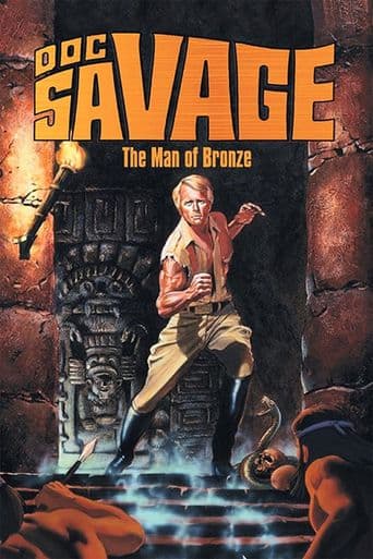 Doc Savage: The Man of Bronze poster art