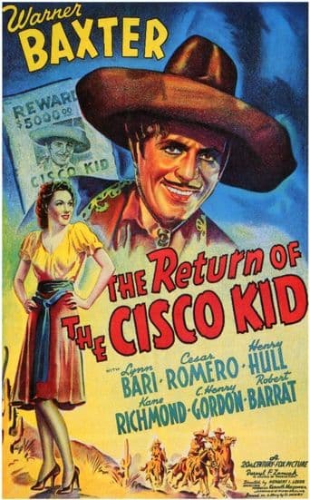 The Return of the Cisco Kid poster art