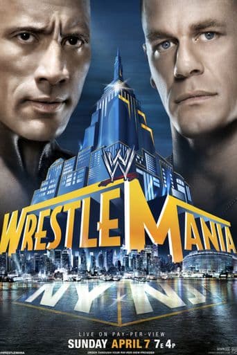 WWE WrestleMania 29 poster art