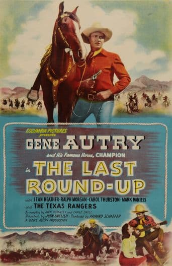 The Last Round-Up poster art