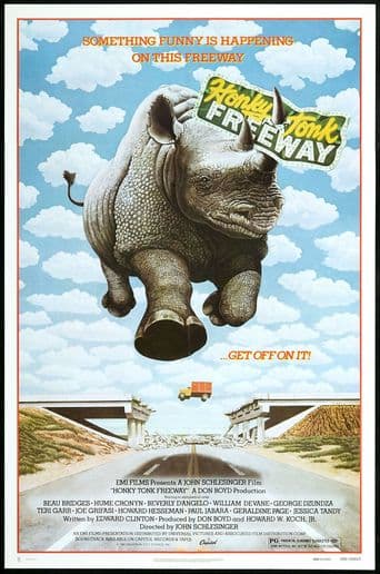 Honky Tonk Freeway poster art