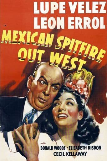 Mexican Spitfire Out West poster art