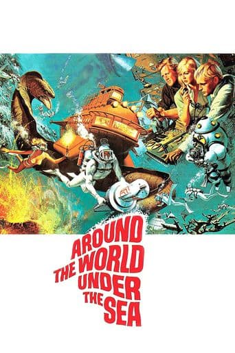 Around the World Under the Sea poster art