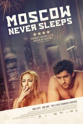 Moscow Never Sleeps poster art