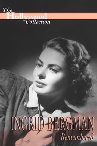 Ingrid Bergman Remembered poster art