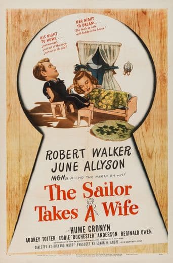 The Sailor Takes a Wife poster art