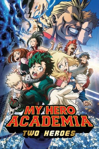 My Hero Academia: Two Heroes poster art