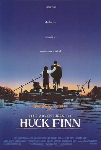 The Adventures of Huck Finn poster art