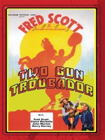 Two Gun Troubador poster art