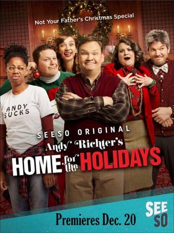 Andy Richter's Home for the Holidays poster art