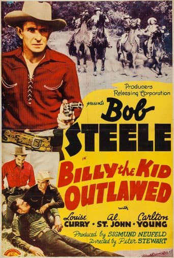 Billy the Kid Outlawed poster art