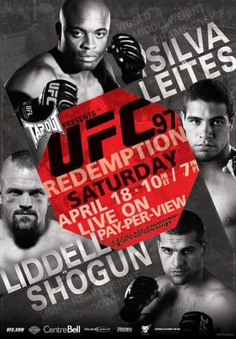 UFC 97: Redemption poster art