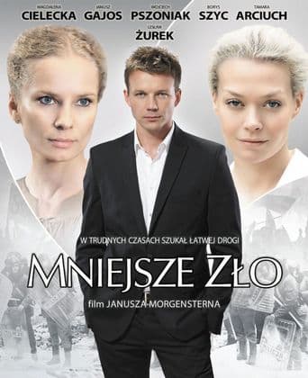 Mniejsze zło poster art