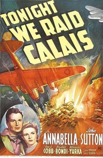 Tonight We Raid Calais poster art