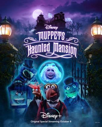 Muppets Haunted Mansion poster art