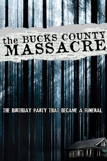 The Bucks County Massacre poster art