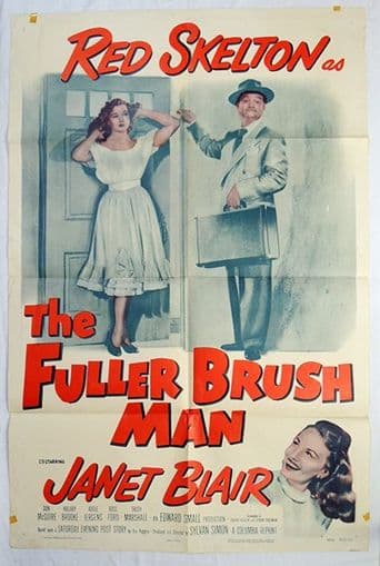 The Fuller Brush Man poster art