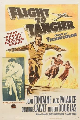 Flight to Tangier poster art