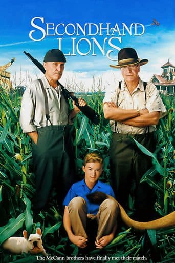 Secondhand Lions poster art