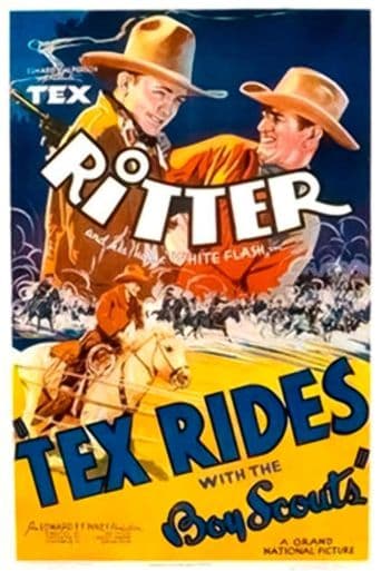 Tex Rides with the Boy Scouts poster art