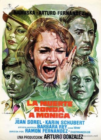 La muerte ronda a Mónica poster art