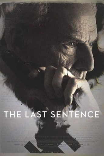 The Last Sentence poster art