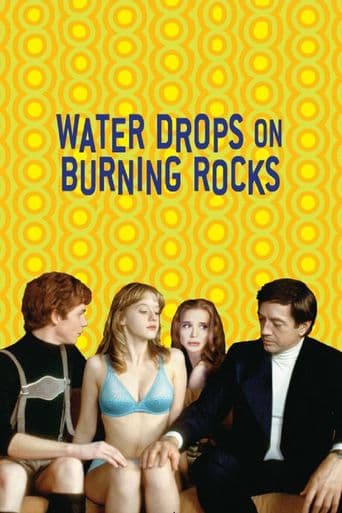 Water Drops on Burning Rocks poster art