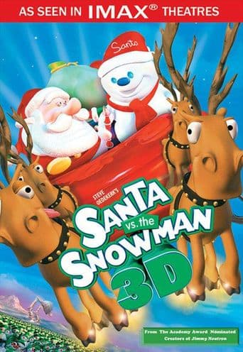 Santa vs. the Snowman 3D poster art