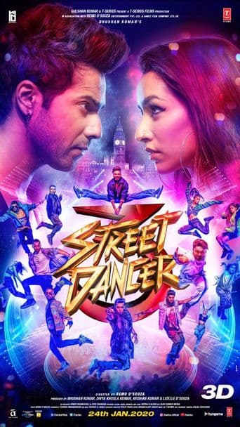 Street Dancer 3D poster art