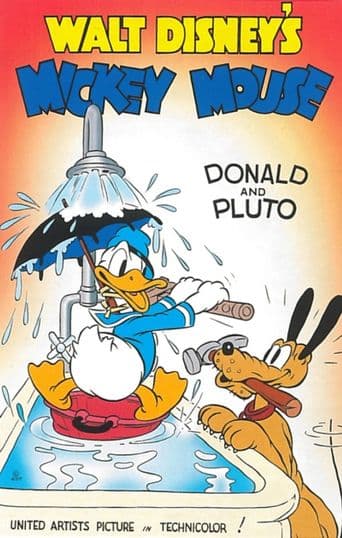 Donald and Pluto poster art