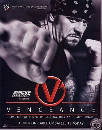 WWE Vengeance 2003 poster art