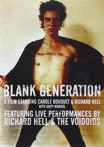 Blank Generation poster art