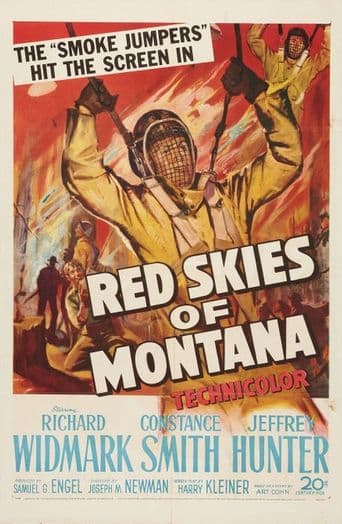 Red Skies of Montana poster art