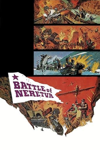 The Battle of Neretva poster art