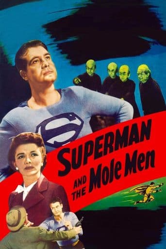 Superman and the Mole Men poster art