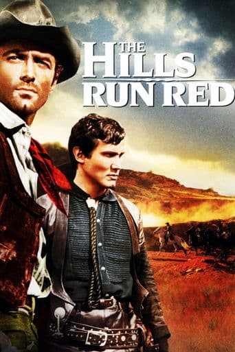 The Hills Run Red poster art