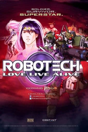 Robotech: Love Live Alive poster art