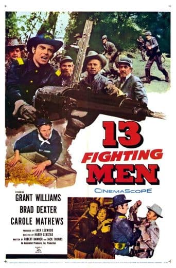 13 Fighting Men poster art