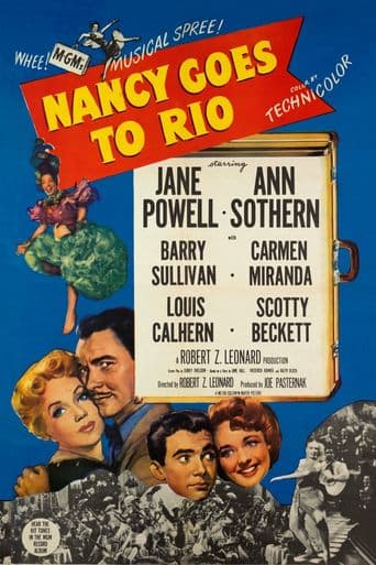 Nancy Goes to Rio poster art